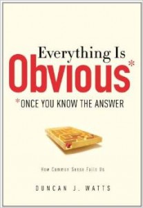 Duncan Watts Everything is Obvious  cover download